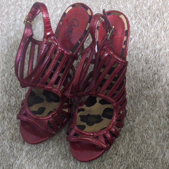 Carlos Santana Shoes - Cute Red high heels